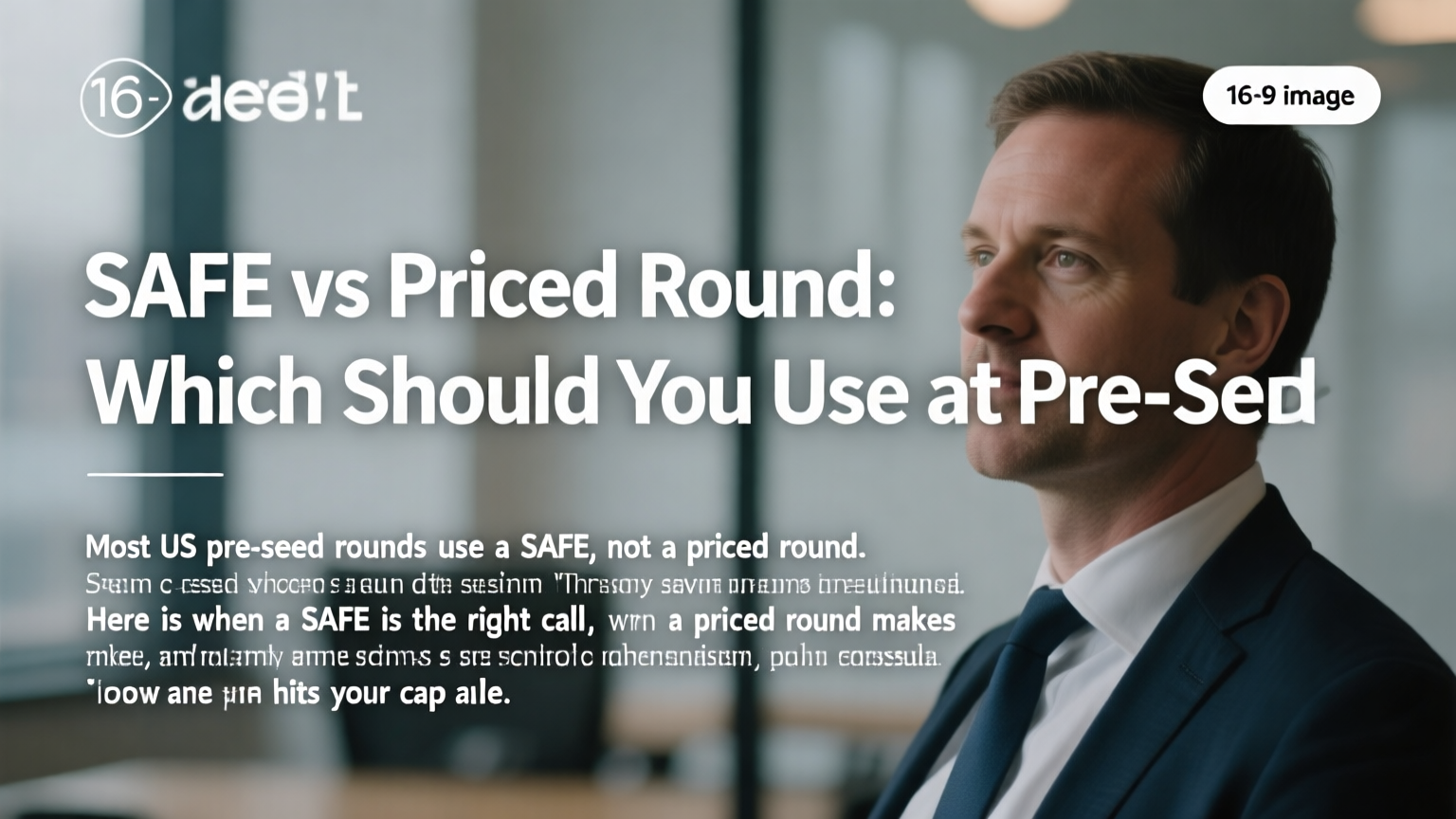 SAFE vs Priced Round: Which Should You Use at Pre-Seed?